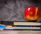 close-up-of-apple-on-top-of-books-256520